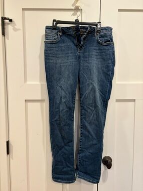 Kut from the Kloth Women's Dark Blue Straight Leg Jeans